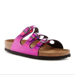 Birkenstock 3 Strap Florida Hot Pink